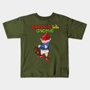 Daddy's Little Gnomie Kids T-Shirt